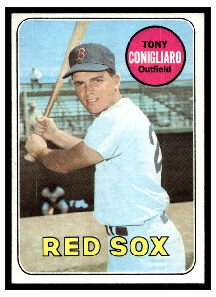 1969 Topps Tony Conigliaro #330 Good front of card