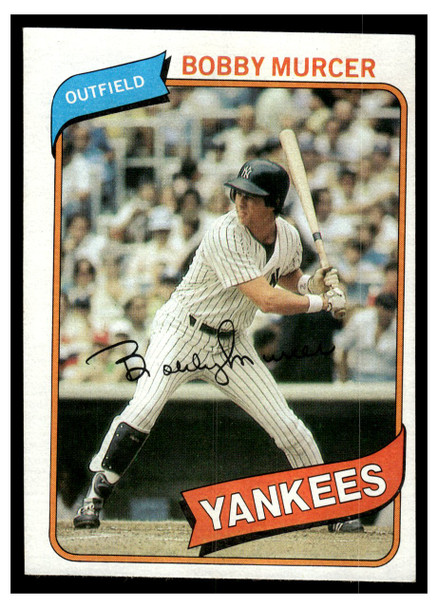 1980 Topps Bobby Murcer #365 Good front of card