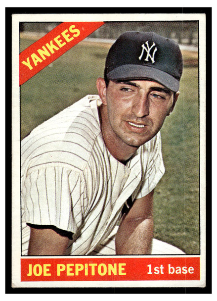 1966 Topps Joe Pepitone #79 Low Grade front of card