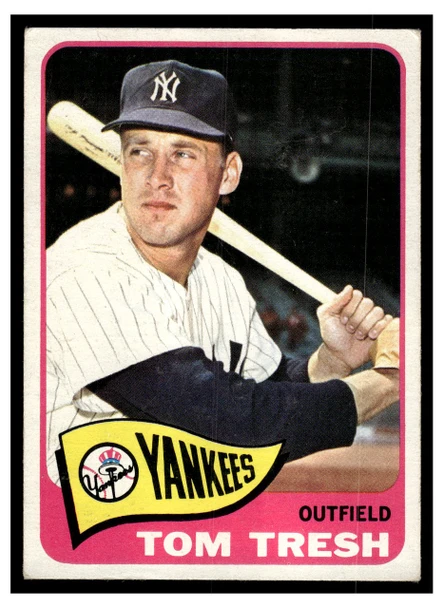 1965 Topps Tom Tresh #440 Good front of card