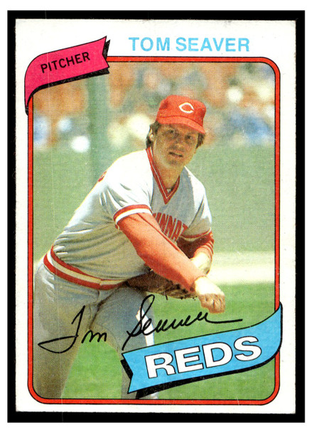 1980 Topps Tom Seaver #500 HOF Good front of card