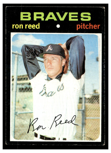 1971 Topps Ron Reed #359 Low Grade front of card