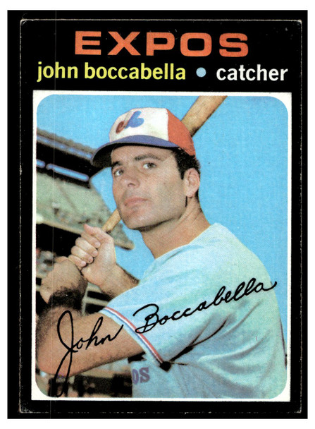 1971 Topps John Boccabella #452 Low Grade front of card
