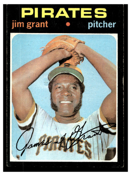 1971 Topps Jim Grant #509 Low Grade front of card