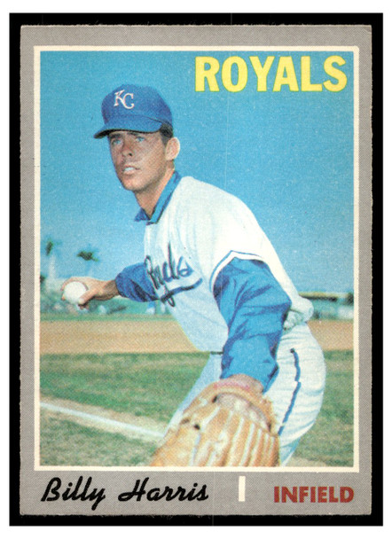 1970 O-Pee-Chee Billy Harris #512 Low Grade front of card