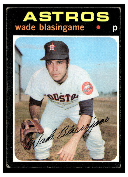 1971 Topps Wade Blasingame #79 Low Grade front of card