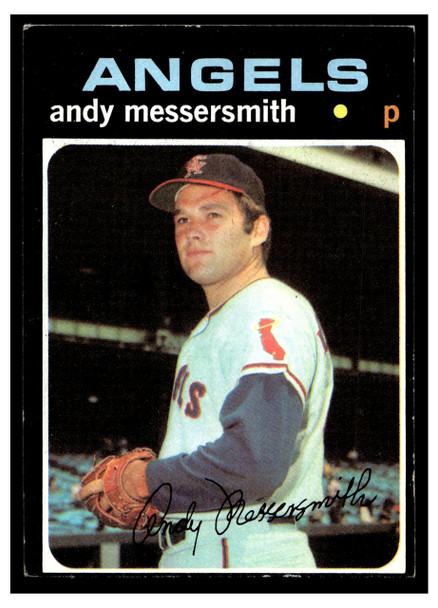 1971 Topps Andy Messersmith #15 Low Grade front of card