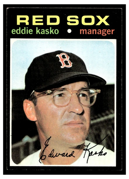 1971 Topps Eddie Kasko #31 Low Grade front of card