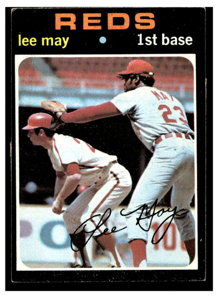 1971 Topps Lee May #40 Low Grade front of card
