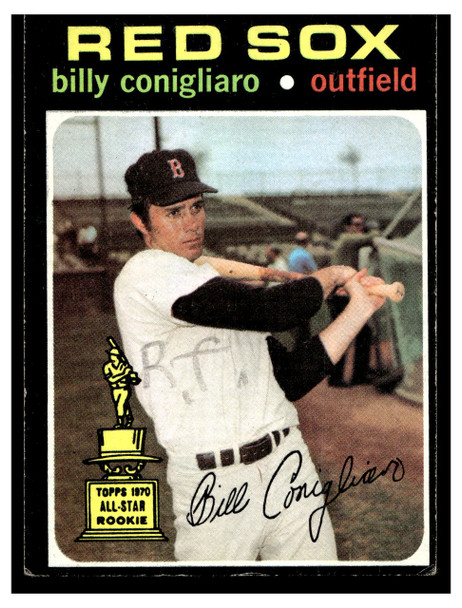 1971 Topps Billy Conigliaro #114 Low Grade front of card