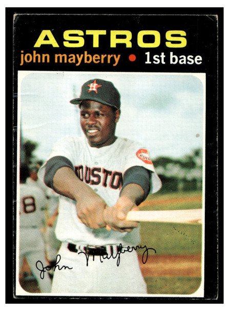 1971 Topps John Mayberry #148 Low Grade front of card