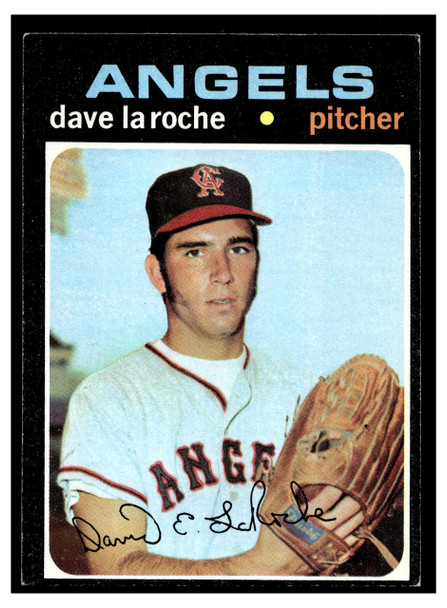 1971 Topps Dave LaRoche #174 Rookie Card VG front of card