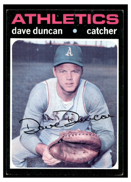 1971 Topps Dave Duncan #178 Low Grade front of card