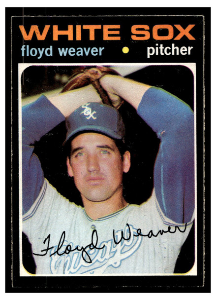 1971 O-Pee-Chee Floyd Weaver #227 Good front of card
