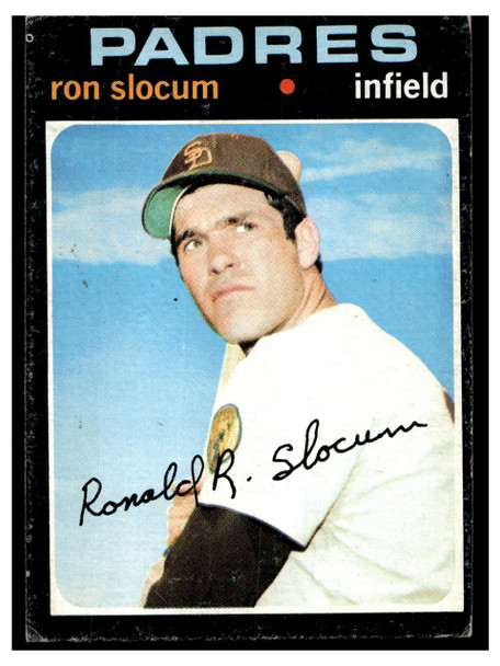 1971 Topps Ron Slocum #274 Rookie Card Low Grade front of card