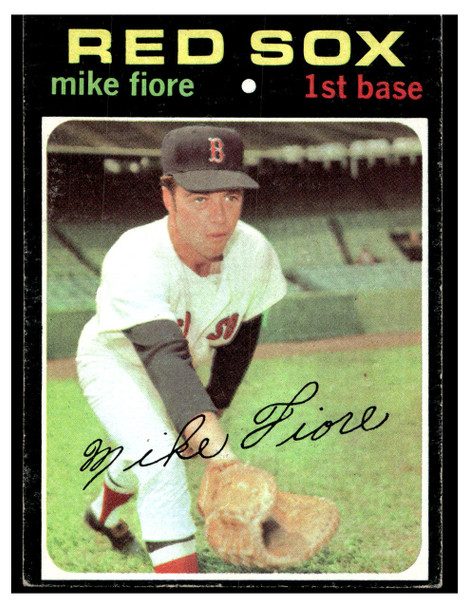 1971 Topps Mike Fiore #287 Low Grade front of card