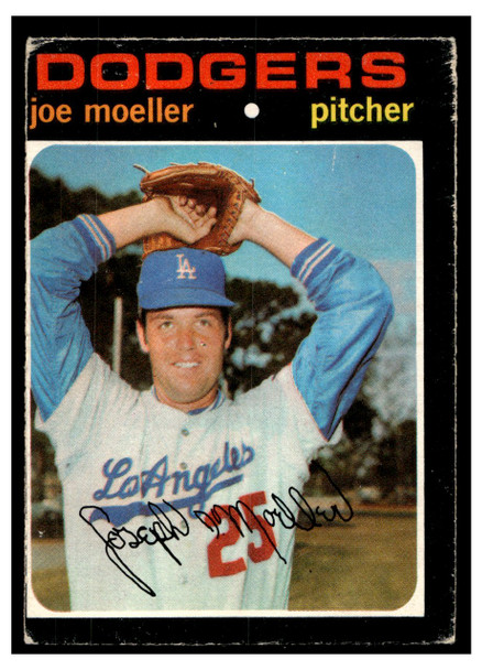 1971 O-Pee-Chee Joe Moeller #288 Low Grade front of card