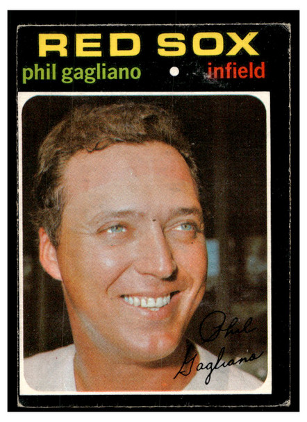 1971 O-Pee-Chee Phil Gagliano #302 Low Grade front of card