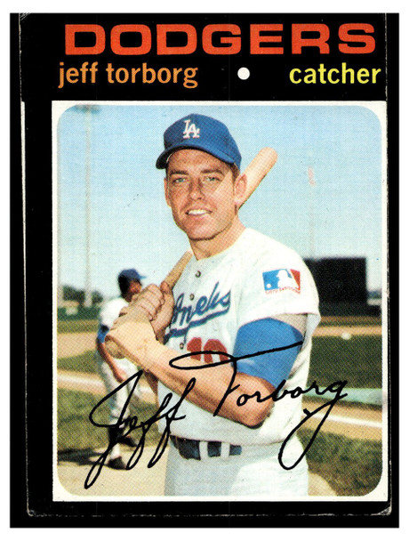 1971 Topps Jeff Torborg #314 Low Grade front of card