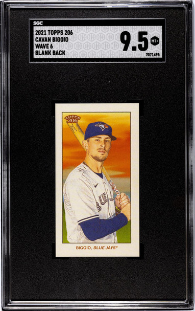 2021 Topps 206 Cavan Biggio Wave 6 SGC 9.5 front of card