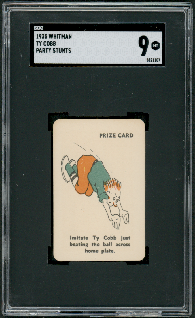 SGC 9 1935 Whitman Ty Cobb