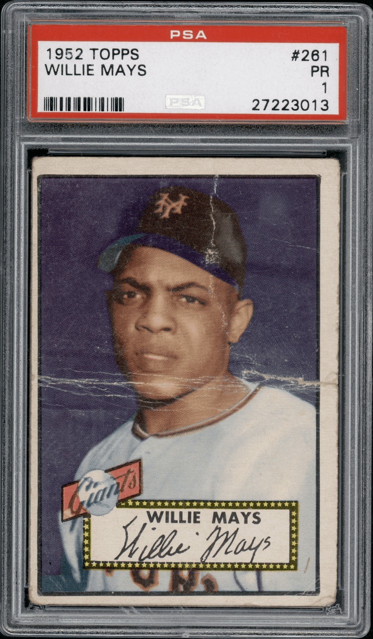 1952 Topps Willie Mays