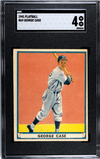 SGC 4 1941 Play Ball George Case