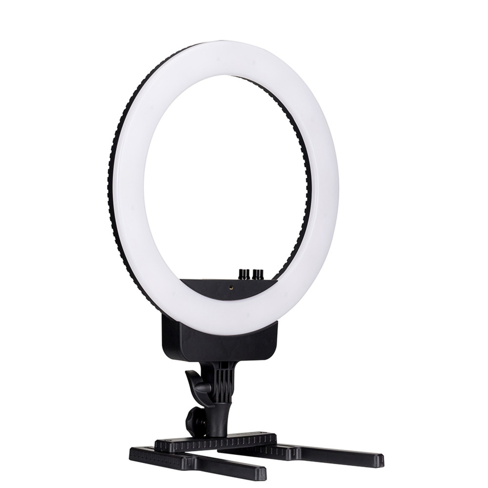 Aro de Luz Ajustable Bicolor Nanlite Halo 16 de 16 Pulgadas con Kit con Paso de Energía Usb.