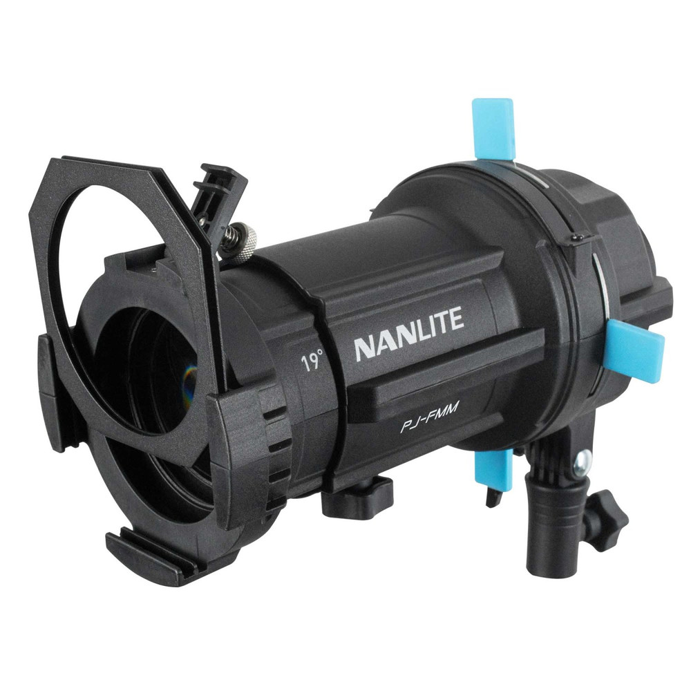 Accesorio de proyección Nanlite Forza PJ-FMM con lente de 19° para montura FM