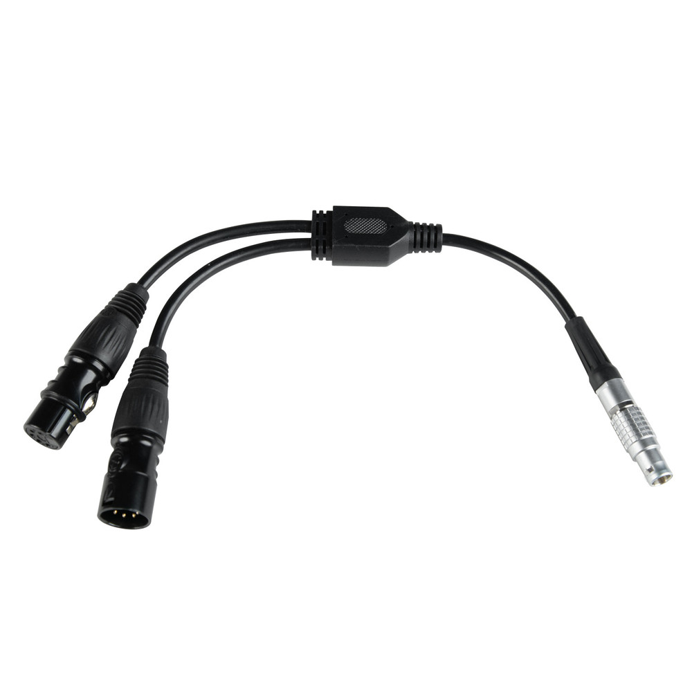 Cable Adaptador DMX Nanlite CB-DMX-ACP-1/2 con Bloqueo