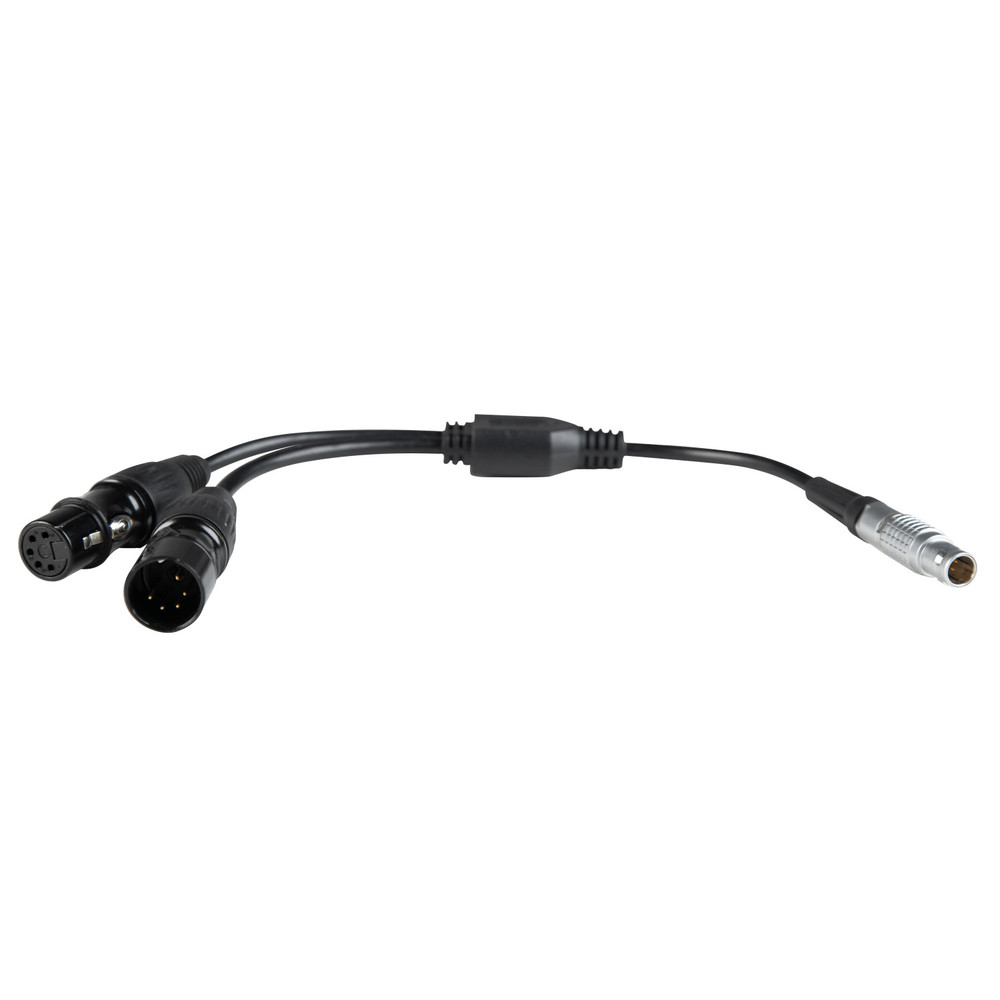 Cable Adaptador DMX Nanlite CB-DMX-ACP-1/2 con Bloqueo