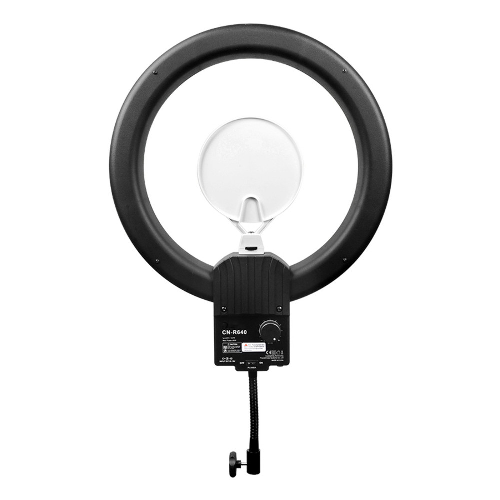 Aro de Luz Nanlite Halo 19 Dimeable Balanceado a Luz de Día de 19" con Difusor de Tela y Montura para Cámara