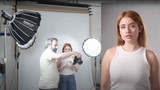 Explicación del foco LED Nanlite FC-60B y la aplicación NANLINK y su utilidad en un estudio fotográfico