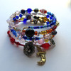 The Madama Butterfly Bracelet tells the story of the Puccini Opera with symbolic beads and charms. Makes a great gift for opera lovers!