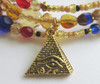 Regal Egypt Bracelet detail: Pyramid