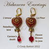 The Habanera Earrings are inspired by the opera Carmen. A perfect gift for opera lovers.