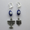 Hanukkah Earrings, Chanukah Earrings, Hanukkah Jewelry, Chanukah Jewelry