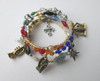 The Handel's Messiah Bracelet represents moments of the oratorio with symbolic beads and charms.