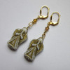 Glass Angel Earrings