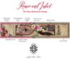 Shakespeare's Romeo and Juliet Pure Silk Scarf. A perfect gift for Shakespeare fans!