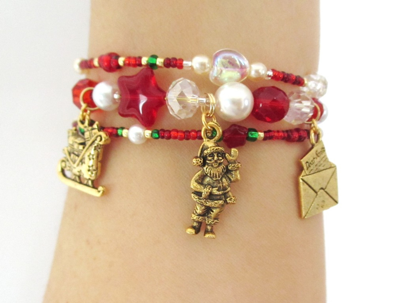 Krishna and Radha Bangle Bracelet, Hindu God, Goddess Deity of India, Aum  and Lotus Charms, Elegant Birthday Gift Jewelry - Etsy