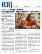 Opera Bracelets in the Rochester Business Journal