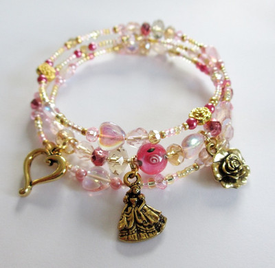 The Belle's Destiny Bracelet is inspired by the heroine of the fairy tale Beauty and the Beast.