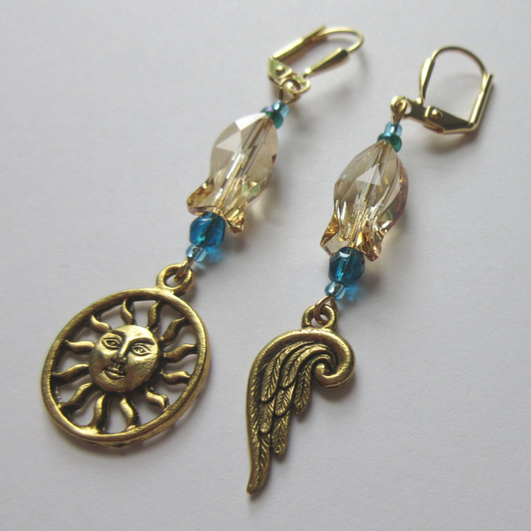 Summertime Earrings inspired by the beloved aria