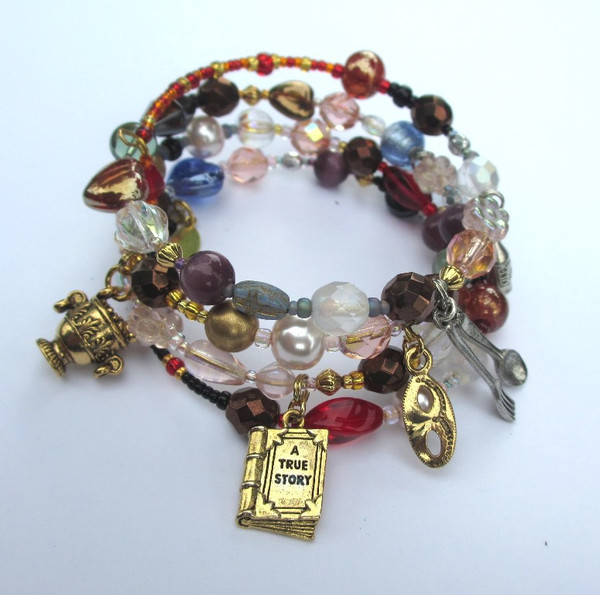 The Don Giovanni Opera Bracelet tells the opera's story with beads and charms.