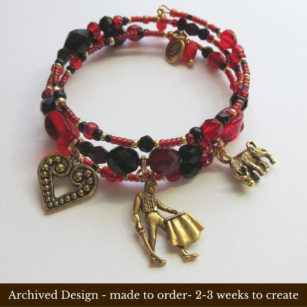 Toreador Song Bracelet inspired by Carmen by Bizet