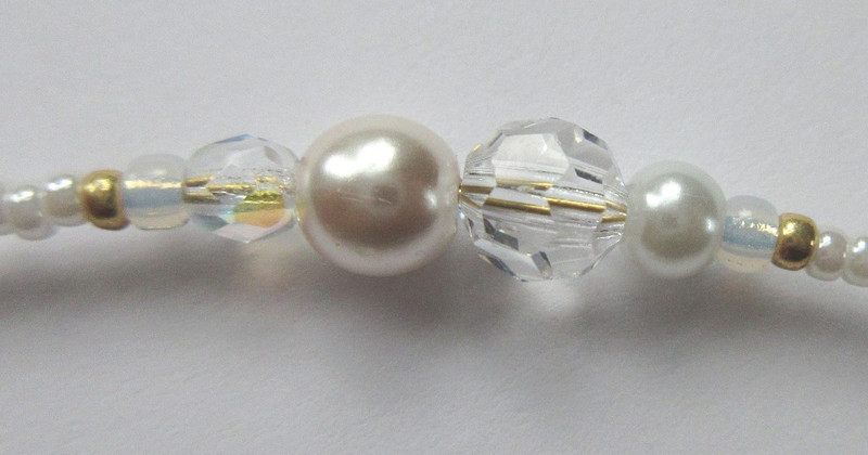 The Clara's Dream Bracelet: Bead detail