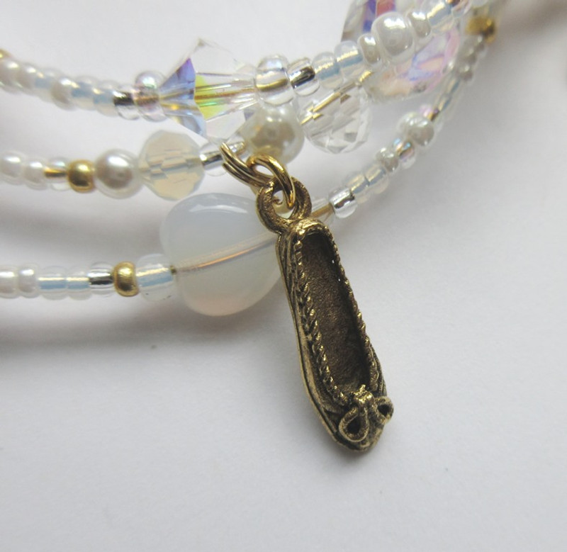 The Clara's Dream Bracelet: Slipper charm