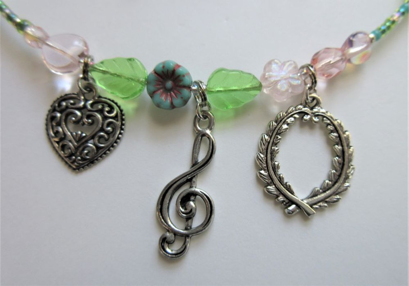 The Prize Song Bracelet, (charm detail)
