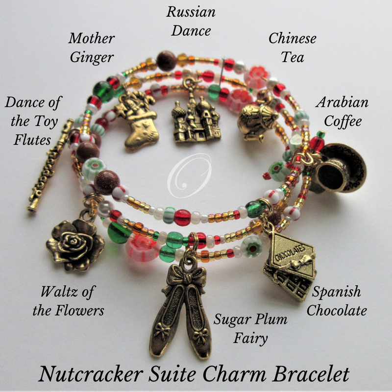 Nutcracker Ballet Story Bracelet Ballerina Gift Opera Bracelets